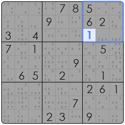 very simple sudoku